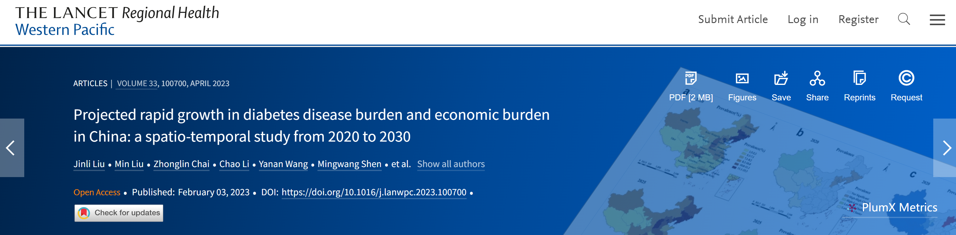新十年的中国糖尿病疾病和经济负担：患者过亿；负担增速超越GDP；个人经济负担翻倍......(图1)